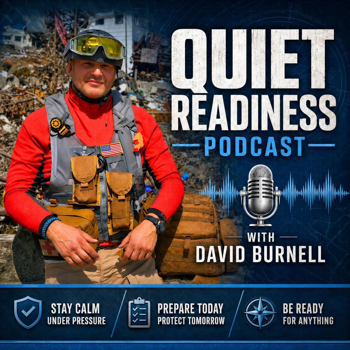 Preparedness without paranoia. Quiet Readiness explores awareness, resilience, self-reliance, emergency preparedness, personal security, and the mindset required to remain calm and capable when circumstances suddenly change.